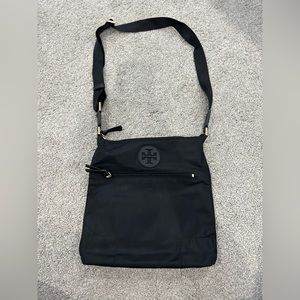 Tory Burch Balck Vinyl Crossbody Bag